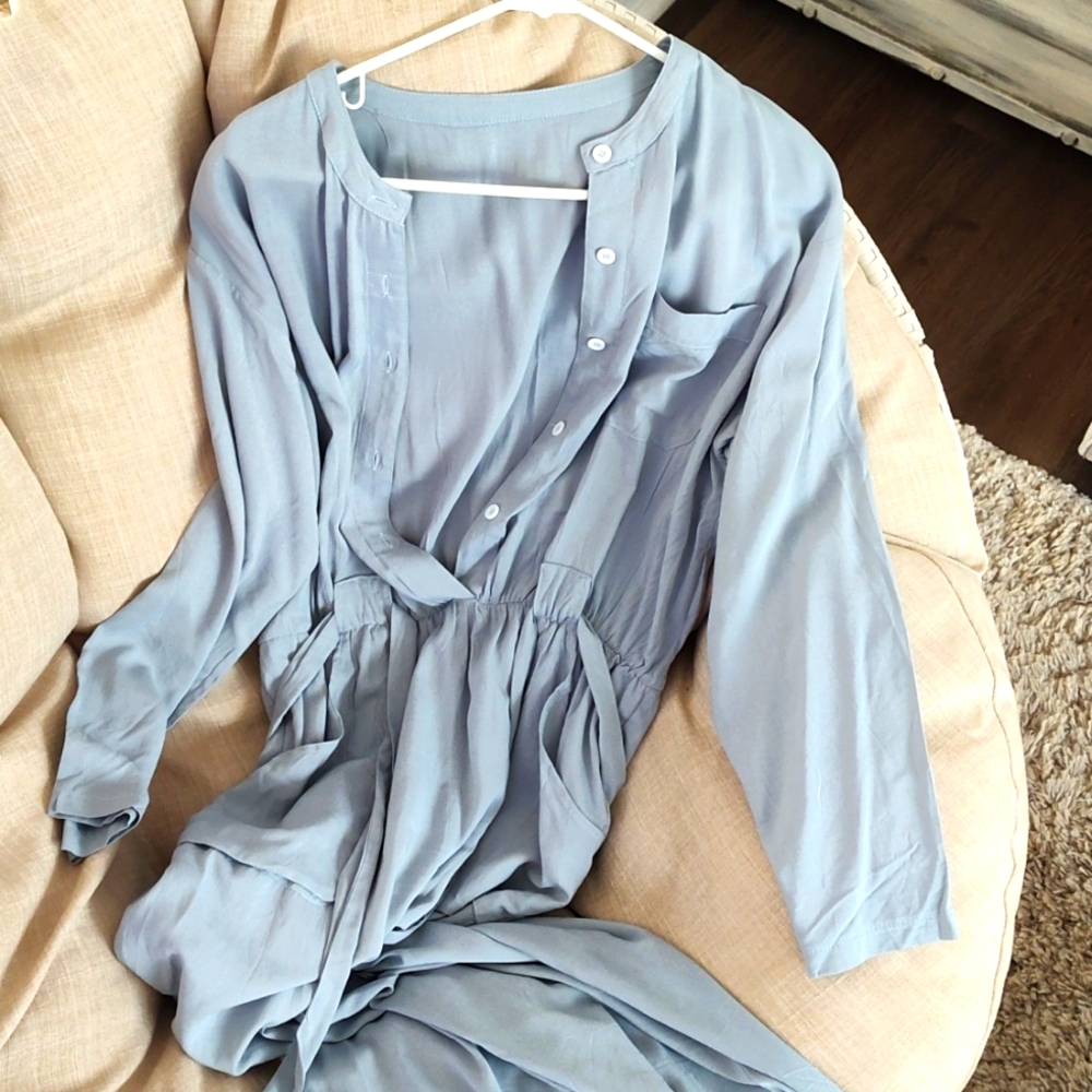 Lightweight jeans jumpsuit